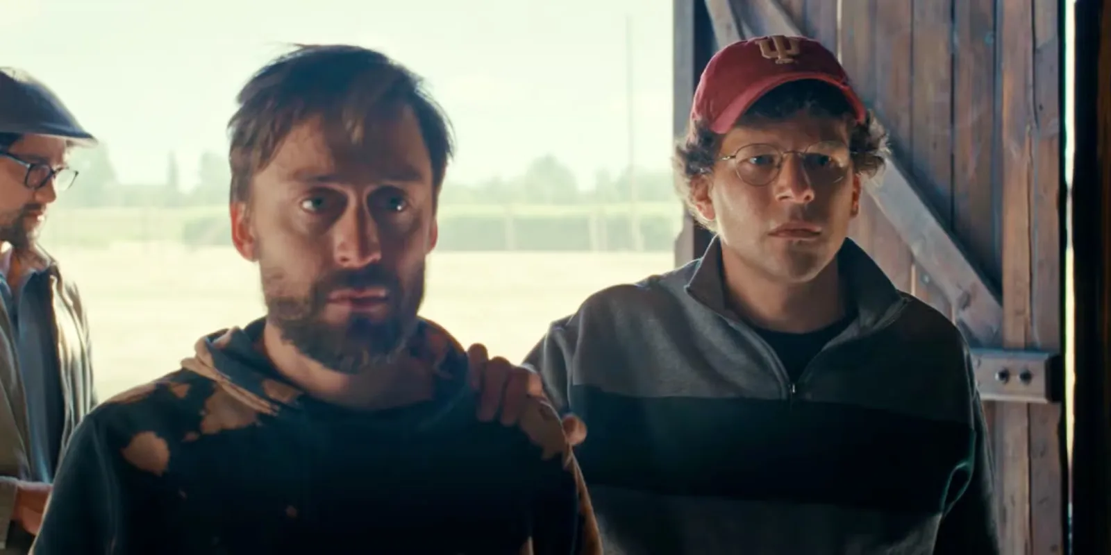 Kieran Culkin y Jesse Eisenberg en A Real Pain