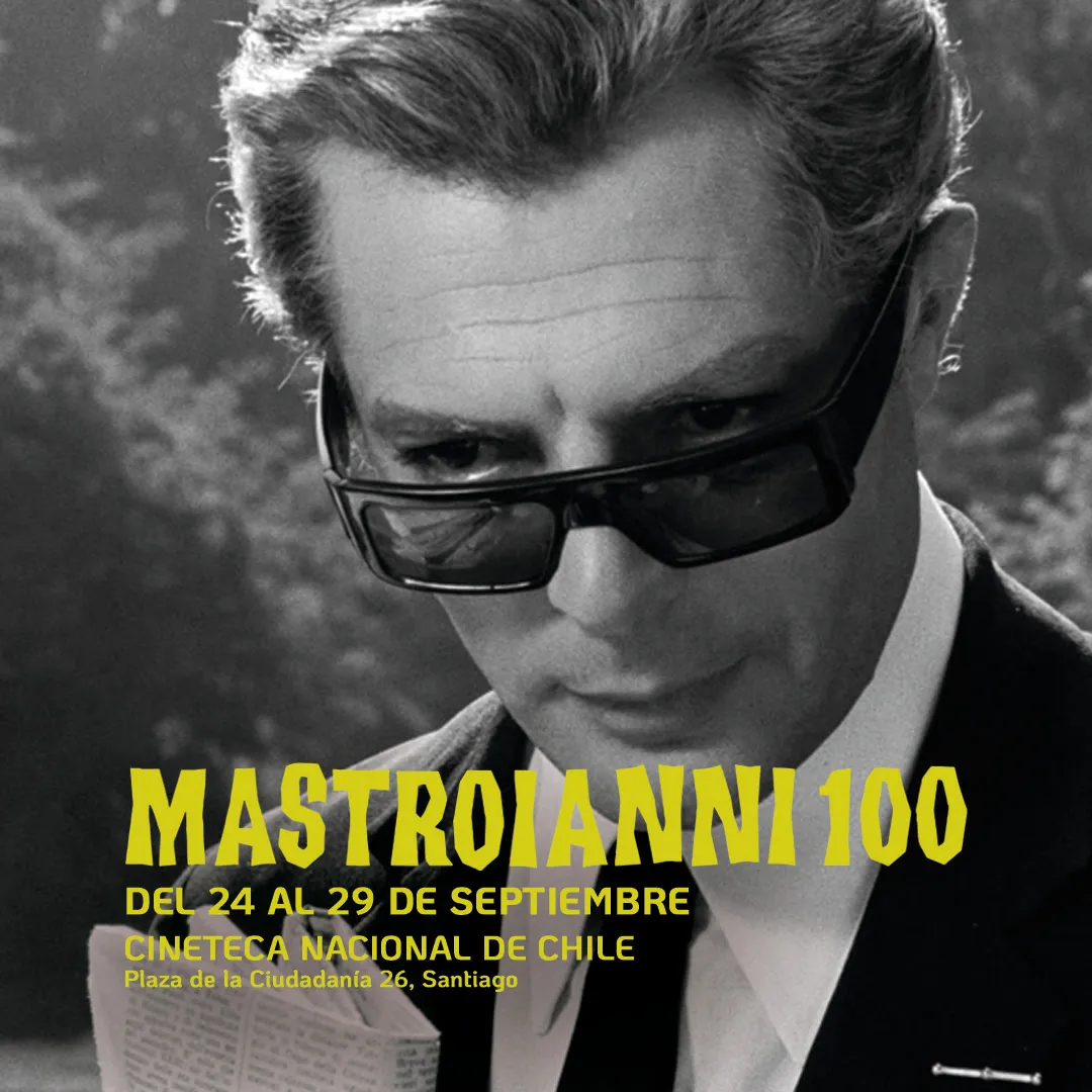 Retrospectiva gratuita de Marcello Mastroianni en la Cineteca Nacional de Chile