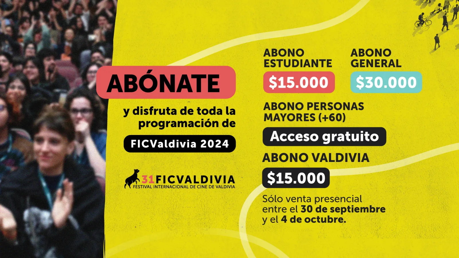 FICValdivia lanza su spot oficial, revela programación diaria y continúa venta de abonos